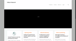 Desktop Screenshot of heliumnetwork.com
